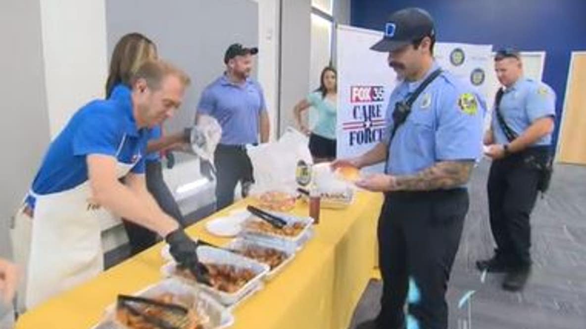 FOX 35 Care Force: Thanking Central Florida's first responders with a hot meal after Hurricane Ian